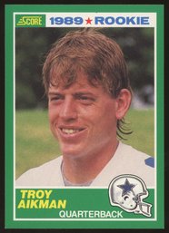 1989 SCORE TROY AIKMAN ROOKIE