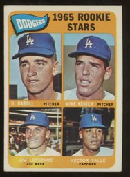 1965 Topps '65 Rookie Stars ~ Denis Daboll/Mike Kekich/Jim LefebvreHector Valle