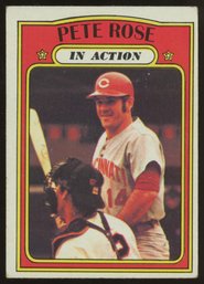 1972 TOPPS PETE ROSE 'IN ACTION'