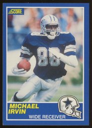 1989 SCORE MICHAEL IRVING ROOKIE