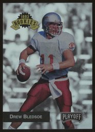 DREW BLEDSOE RC 1993 Playoff #295 Football Card - New England Patriots