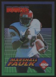 1994 COLLECTOR'S EDGE BOSS ROOKIES #19 MARSHALL FAULK