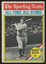 1976 Topps All-Time All-Stars Babe Ruth