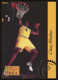 1993 Classic Pro Line Live LP's Chris Webber