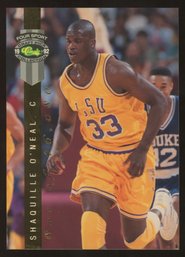 1992 Classic Shaquille O'Neal Draft Pick Collection Rookie