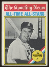 1976 Topps All-time Stars ~ Ted Williams