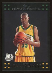 2007 TOPPS 50TH ANNIVERSARY KEVIN DURANT ROOKIE