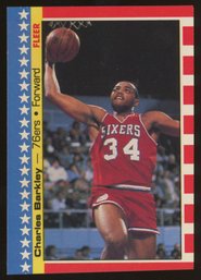 1987 FLEER BASKETBALL CHARLES BARKLEY ALL-STAR