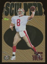 1995 CLASSIC STEVE YOUNG SCULPTED INSERT