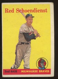 1958 Topps Red Schoendienst