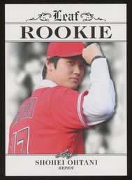 2018 SHOHEI OHTANI LEAF ROOKIE