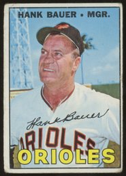 1967 Topps Baseball HANK BAUER