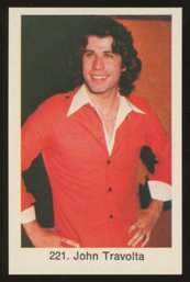 1978 Swedish Samlarsaker John Travolta Rookie