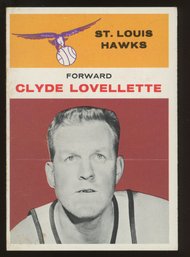 1961 FLEER BASKETBALL CLYDE LOVELLETTE
