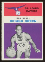 1961 FLEER BASKETBALL SIHUGO GREEN ROOKIE