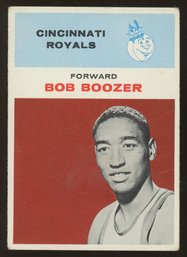 1961 FLEER BASKETBALL BOB BOOZER ROOKIE