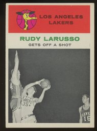 1961 FLEER BASKETBALL RUDY LARUSSO IN ACTION