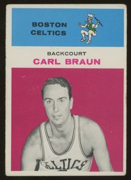 1961 FLEER BASKETBALL CARL BRAUN
