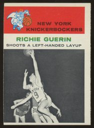 1961 FLEER BASKETBALL RICHIE GUERIN IN ACTION