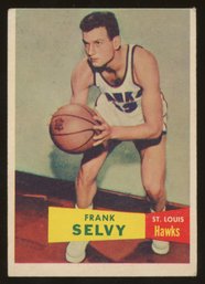 1957 TOPPS BASKETBALL FRANK SELVY