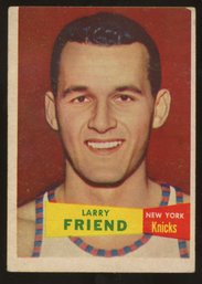 1957 TOPPS BASKETBALL LARRY FRIEND