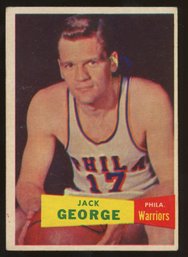 1957 TOPPS BASKETBALL JACK GEORGE