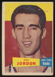 1957 TOPPS BASKETBALL PHIL JORDON