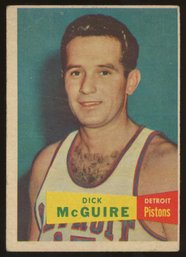 1957 TOPPS BASKETBALL DICK McGUIRE
