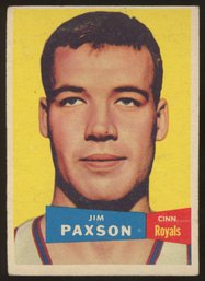 1957 TOPPS BASKETBALL JIM PAXSON