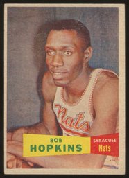 1957 TOPPS BASKETBALL BOB HOPKINS
