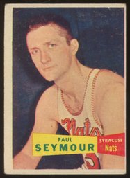 1957 TOPPS BASKETBALL PAUL SEYMOUR