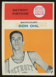 1961 FLEER BASKETBALL DON OHL