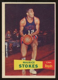 1957 TOPPS BASKETBALL MAURICE STOKES ROOKIE
