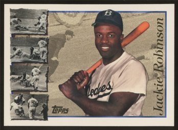 1996 TOPPS BASEBALL JACKIE ROBINSON