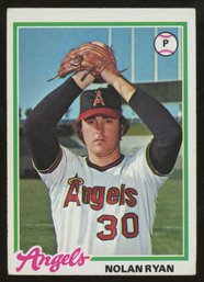 1978 TOPPS BASEBALL NOLAN RYAN