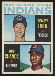 1964 Topps Indians Rookie Stars - Tommy John