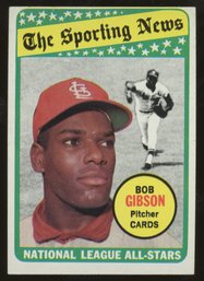 1969 Topps Baseball Bob Gibson