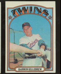 1972 TOPPS BASEBALL HARMON KILLEBREW