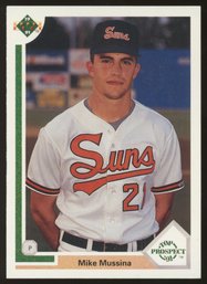 1991 UPPER DECK MIKE MUSSINA 'TOP PROSPECT' ROOKIE