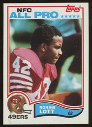 1982 TOPPS RONNIE LOT 'NFC ALL-PRO'