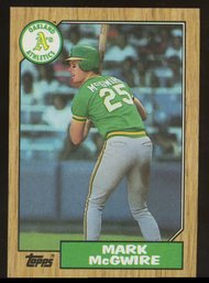 1987 TOPPS MARK McGWIRE ROOKIE