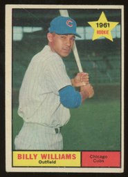1961 Topps Baseball Billy Williams Rookie