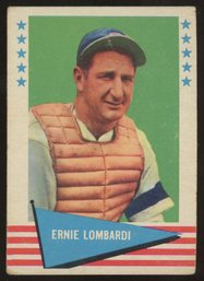 1961 Fleer Baseball Greats #55 Ernie Lombardi