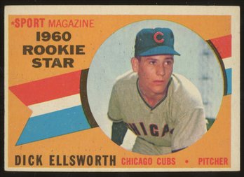 1960 Topps Baseball Dick Ellsworth Rookie