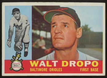 1960 Topps Baseball Walt Dropo