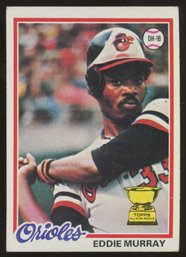 1978 TOPPS BASEBALL EDDIE MURRAY ROOKIE