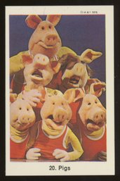 1978 Swedish Samlarsaker  PIGS MUPPETS