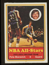 1974 TOPPS BASKETBALL PETE MARAVICH ~ ALL STARS