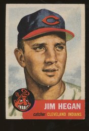 1953 Topps Baseball Jim Hegan