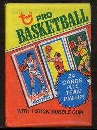 1980 Topps Basketball Pack Factory Sealed Bird Magic Rookie Year